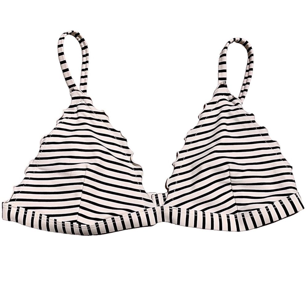 Hollister Swim striped bikini top
